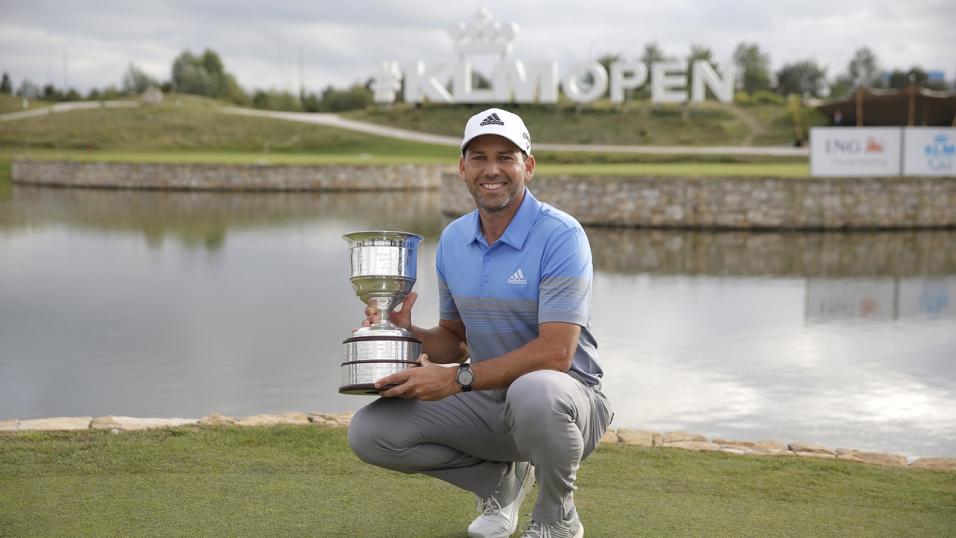 Golfer Sergio Garcia